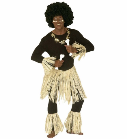 Tabla de tallas de Conjunto Zulu & Hawaiano Talla única Unisex