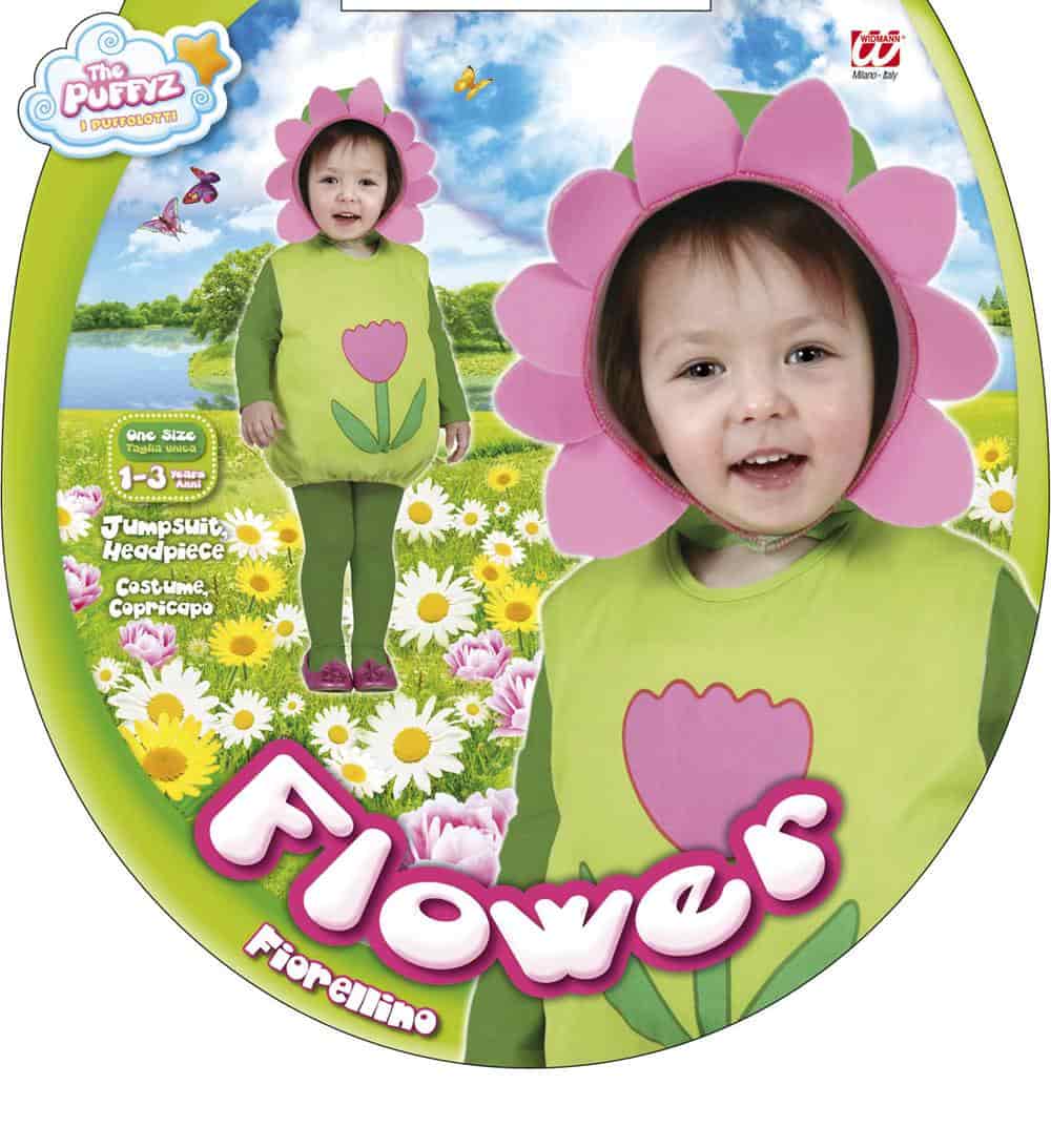 Tabla de tallas de Disfraz infantil Flor Silvestre talla 1-3 años