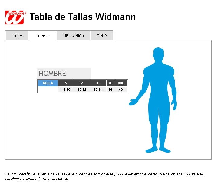 Tabla de tallas de Disfraz de Papá Noel Hinchable talla única