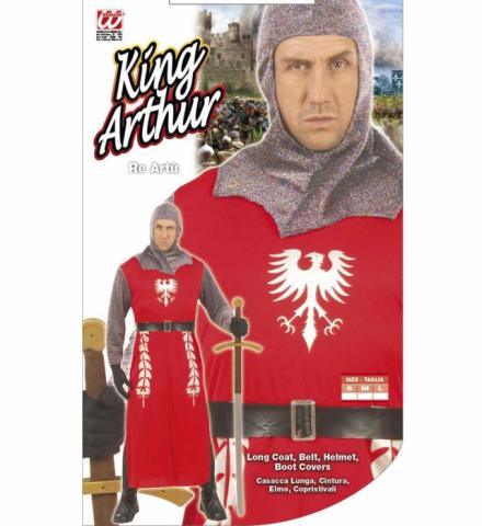 Tabla de tallas de Disfraz  Rey Medieval Red adulto